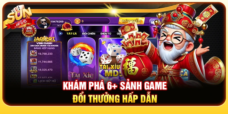 Khám phá 6+ sảnh game đổi thưởng hấp dẫn 
