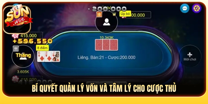 Phương pháp kiểm soát tài chính và giữ vững tâm lý khi đặt cược