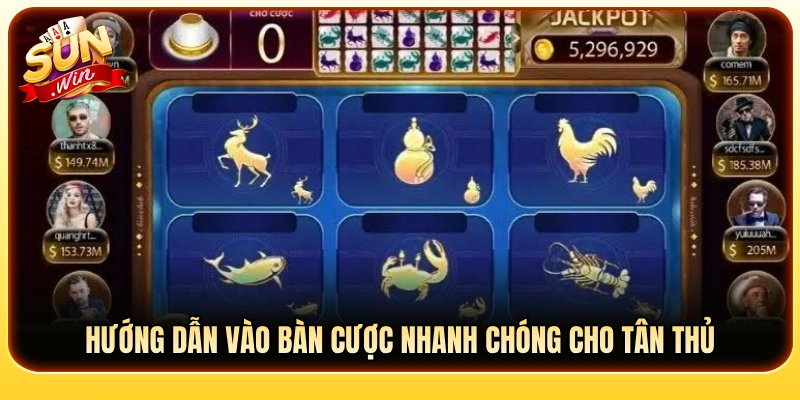 Các bước tham gia bàn cược siêu tốc