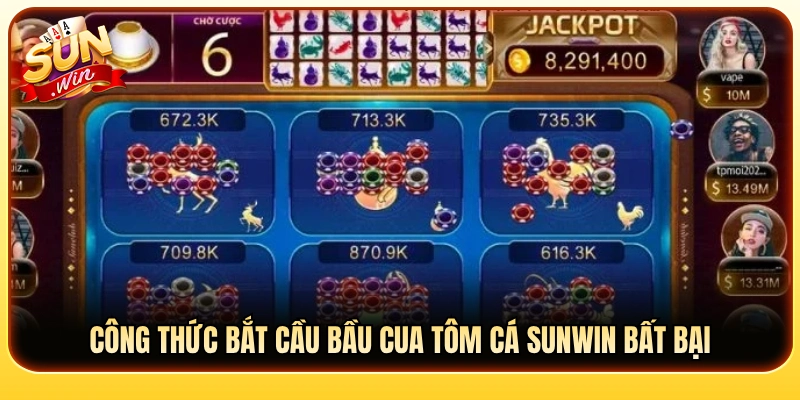 Bí quyết soi cầu bầu cua tôm cá Sunwin chuẩn xác