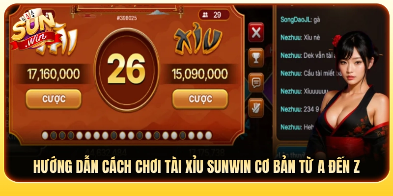 Các bước tham gia cược tài xỉu Sunwin chi tiết