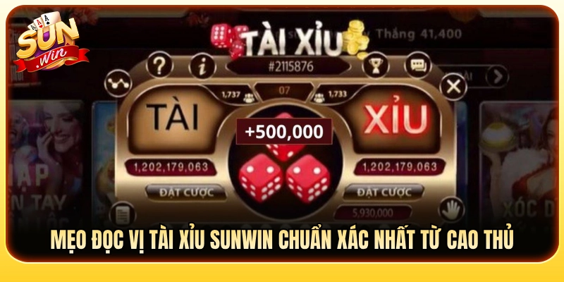 Bí kíp đọc bảng vị tài xỉu của các tay chơi lão luyện
